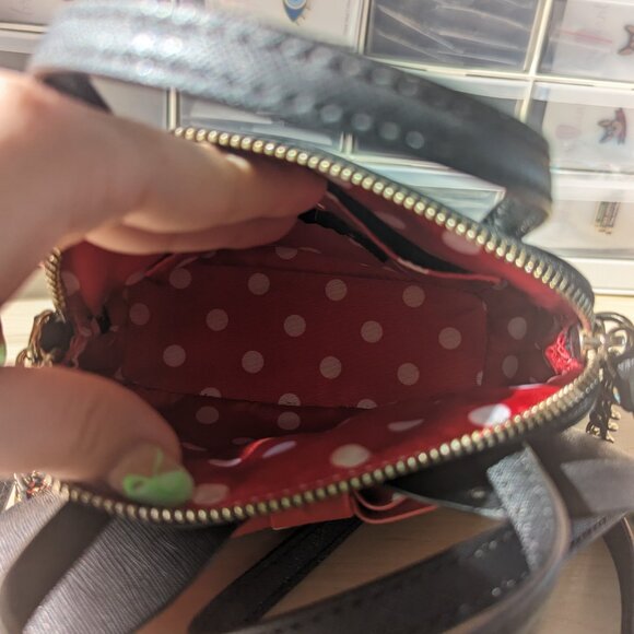NWOT Kate Spade Minnie Mouse Mini Maisie Crossbody + NWT Bow Card Holder BUNDLE - Picture 4 of 12